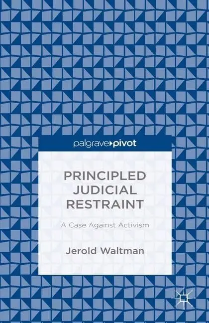 Cover of Principled Judicial Restraint