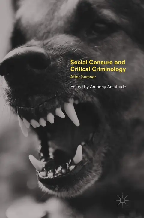 Cover of Social Censure and Critical Criminology