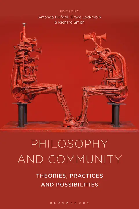 Cover of Philosophy and Community