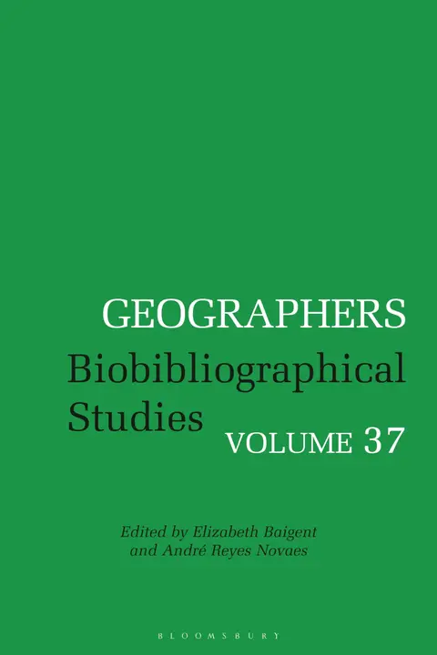 Cover of Geographers