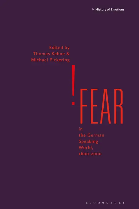 Cover of Fear in the German-Speaking World, 1600-2000