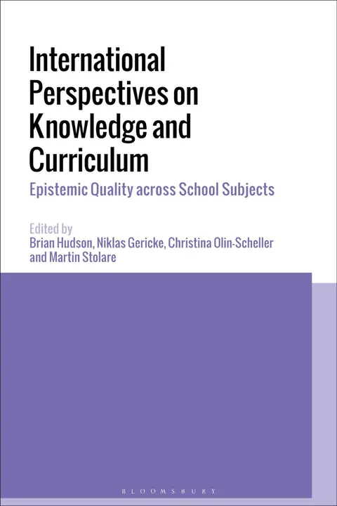 Cover of International Perspectives on Knowledge and Curriculum
