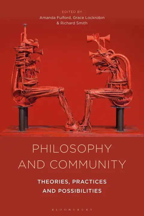 Cover of Philosophy and Community