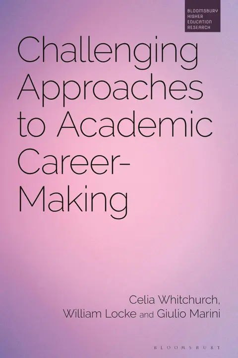 Cover of Challenging Approaches to Academic Career-Making
