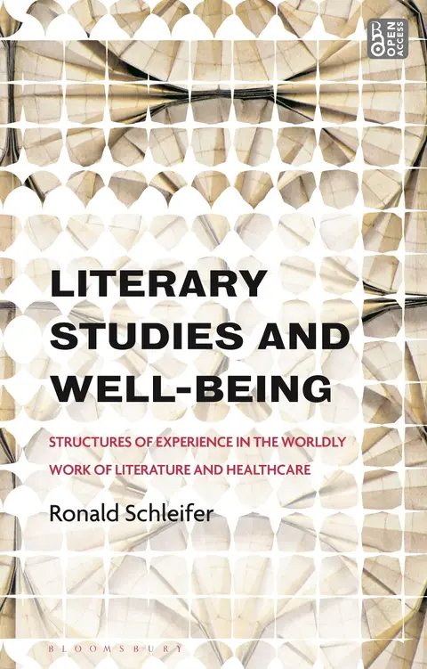 Cover of Literary Studies and Well-Being