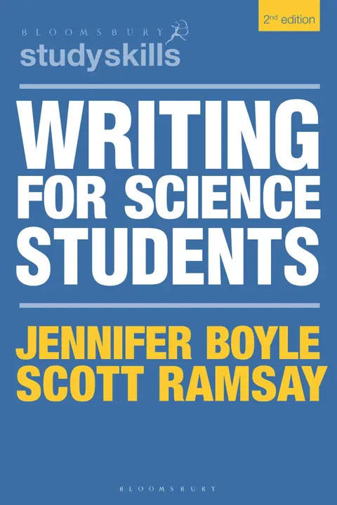 Cover of Writing for Science Students
