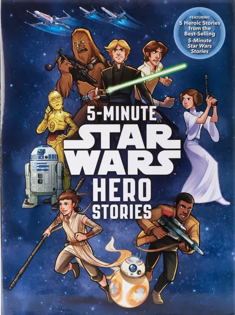 Cover of 5-Minute Star Wars Hero Stories