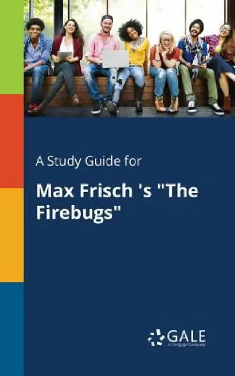 Cover of A Study Guide for Max Frisch 's "The Firebugs"