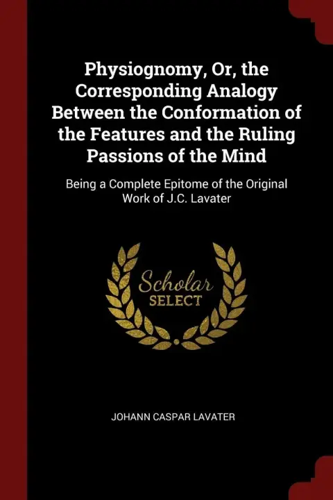 Cover of Physiognomy, Or, the Corresponding Analo