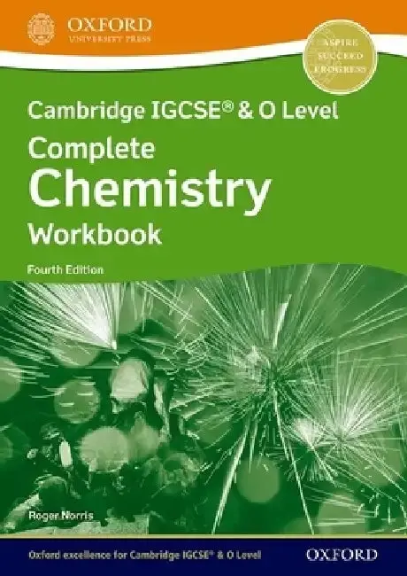 Cover of Cambridge Igcse(r) & O Level Complete Chemistry Workbook Fourth Edition