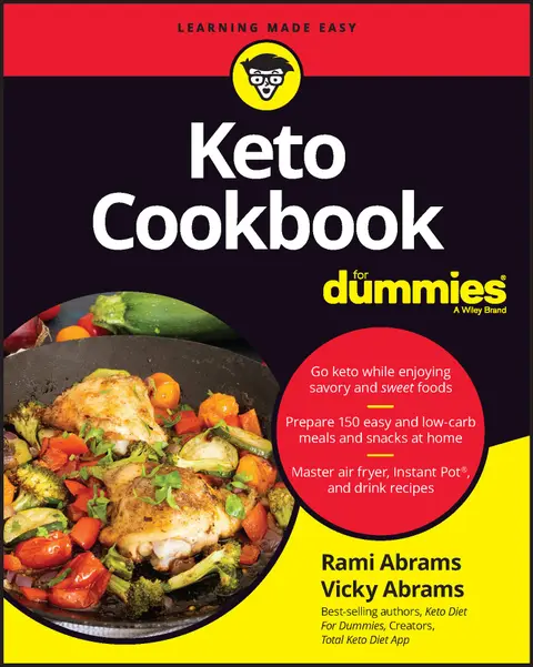 Cover of Keto Cookbook for Dummies