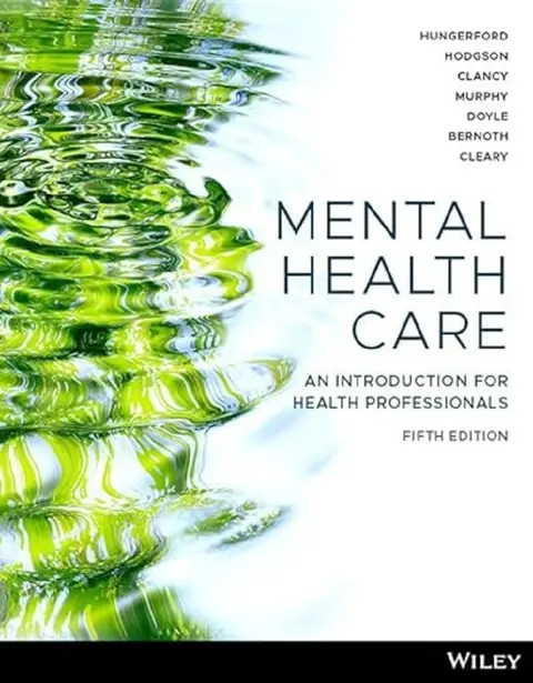 Cover of Mental Health Care