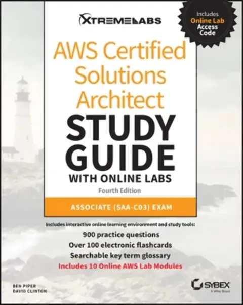 Cover of AWS Certified Solutions Architect Study Guide with Online Labs