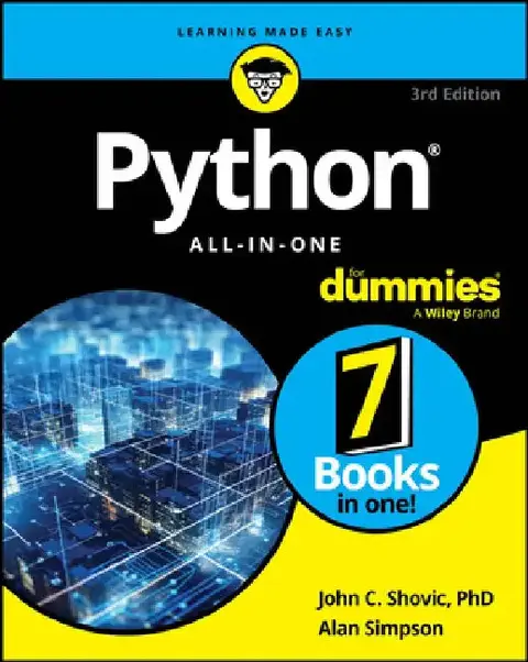 Cover of Python All-In-One for Dummies
