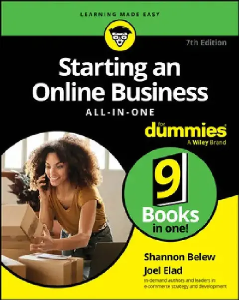 Cover of Starting an Online Business All-In-One for Dummies