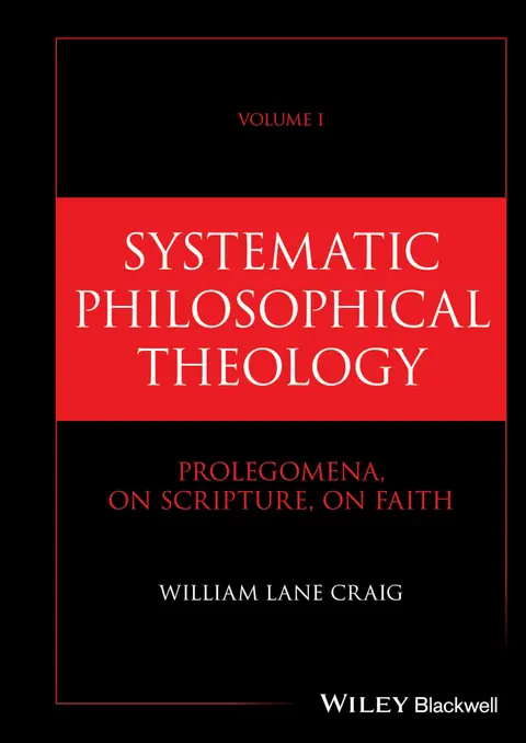 Cover of Systematic Philosophical Theology