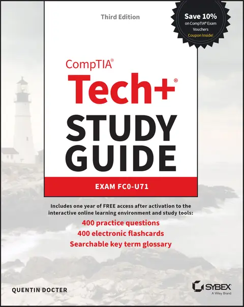 Cover of Comptia Tech+ Study Guide