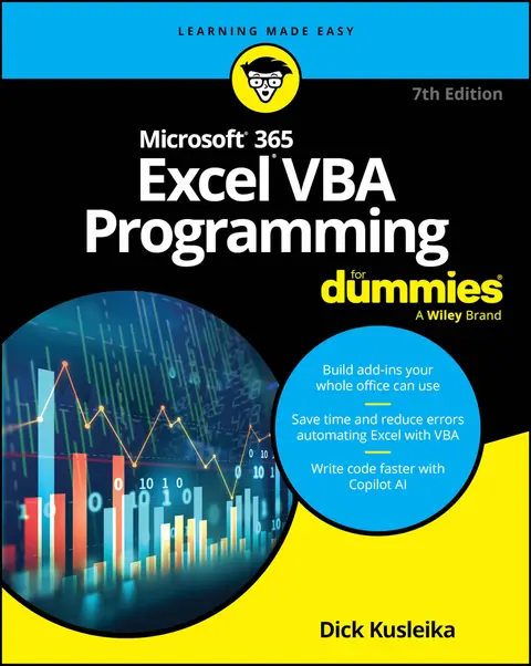 Cover of Microsoft 365 Excel VBA Programming