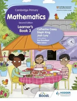 Cover of Cambridge Primary Mathematics Learner's Book 3 Second Edition