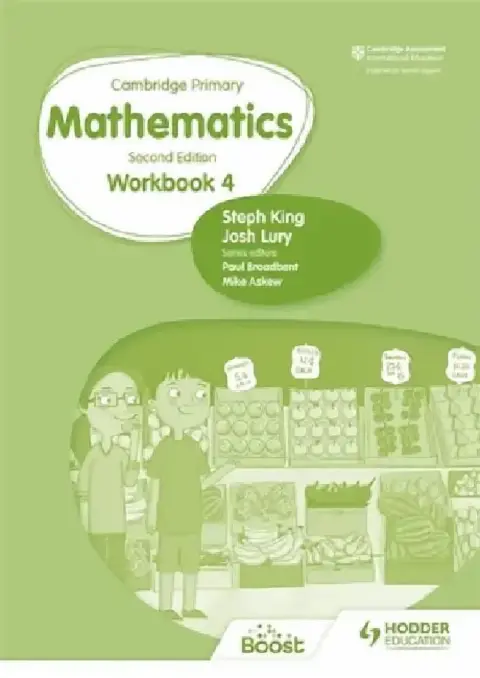 Cover of Cambridge Primary Mathematics Workbook 4 Second Edition