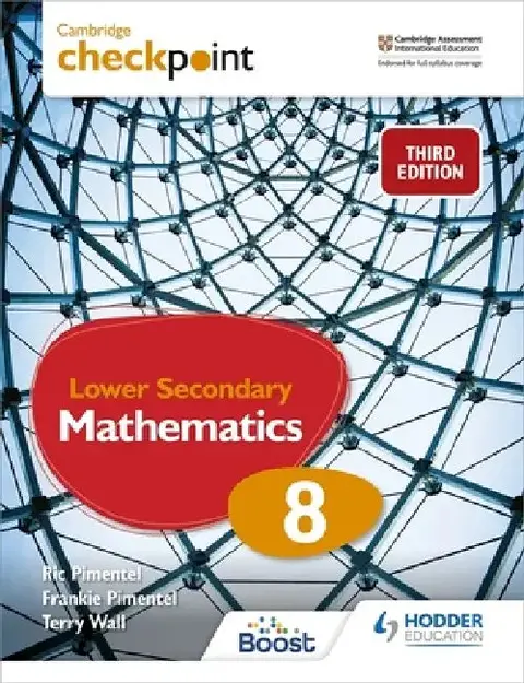 Cover of Cambridge Checkpoint Lower Secondary Mathematics Student's Book 8