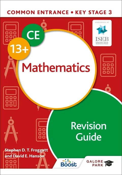 Cover of Common Entrance 13+ Mathematics Revision Guide