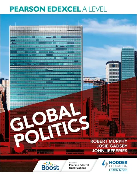 Cover of Pearson Edexcel A Level Global Politics