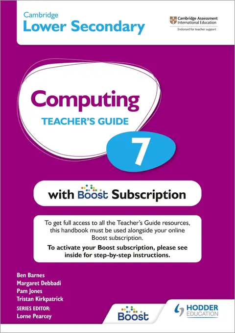 Cover of Cambridge Lower Secondary Computing 7