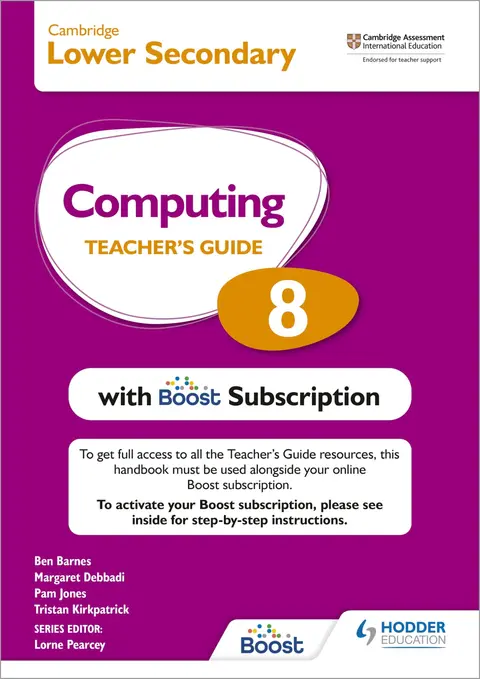 Cover of Cambridge Lower Secondary Computing 8