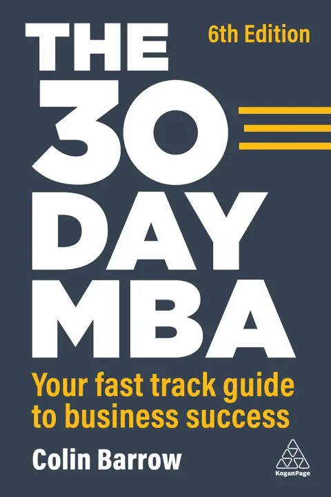 Cover of The 30 Day MBA