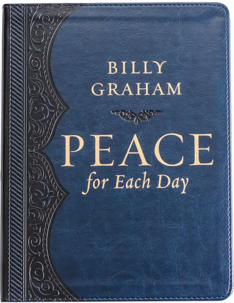 Cover of Peace for Each Day, Large Text Leathersoft