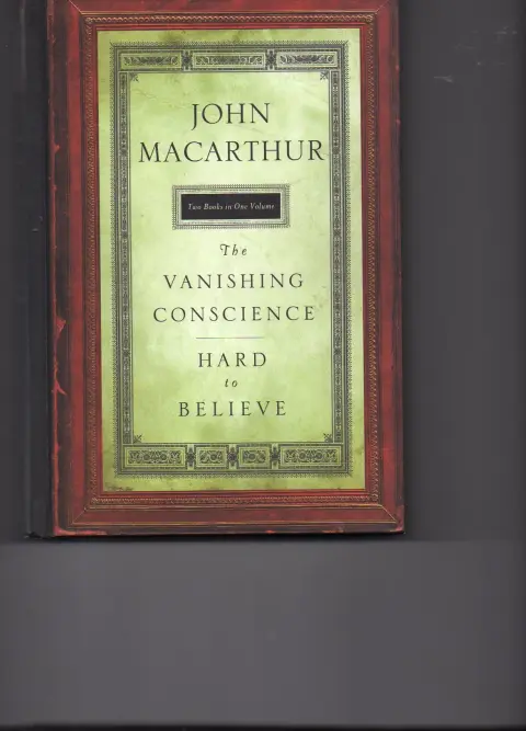 Cover of MacArthur 2in1 Vanishing Conscience & Hard to Beli