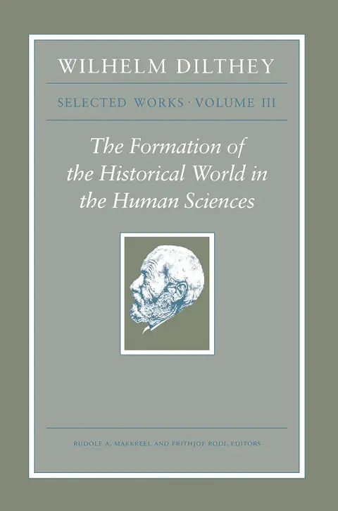 Cover of Wilhelm Dilthey