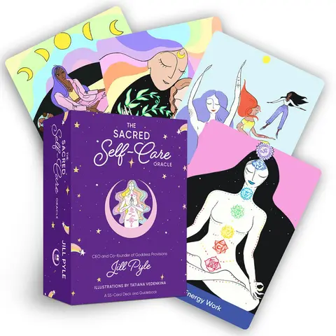 Cover of The Sacred Self-Care Oracle