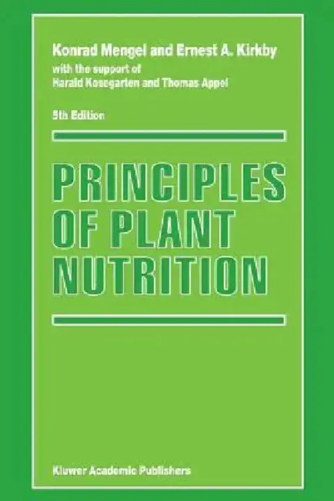Cover of Principles of Plant Nutrition