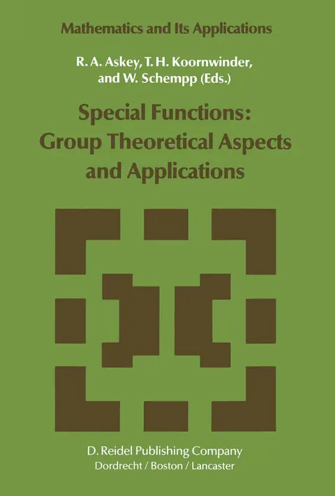 Cover of Special Functions