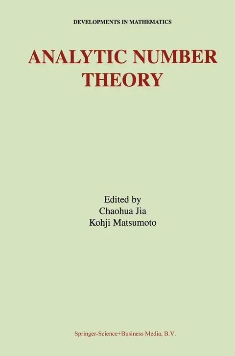 Cover of Analytic Number Theory