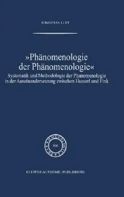 Cover of Phänomenologie Der Phänomenologie