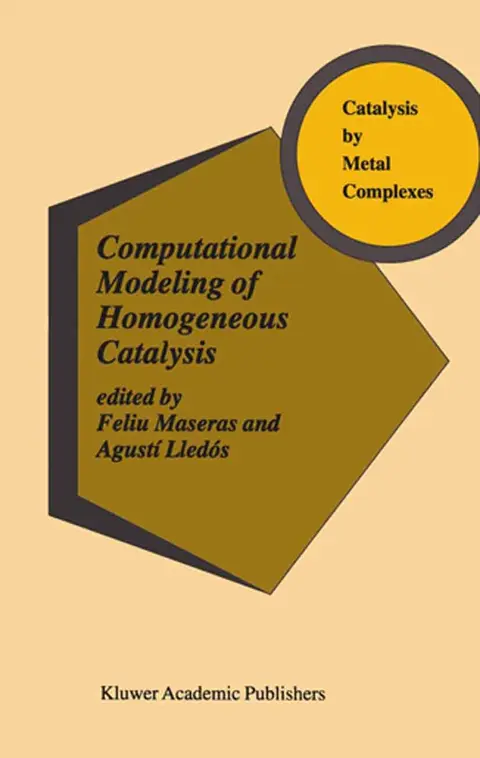 Cover of Computational Modeling of Homogeneous Catalysis