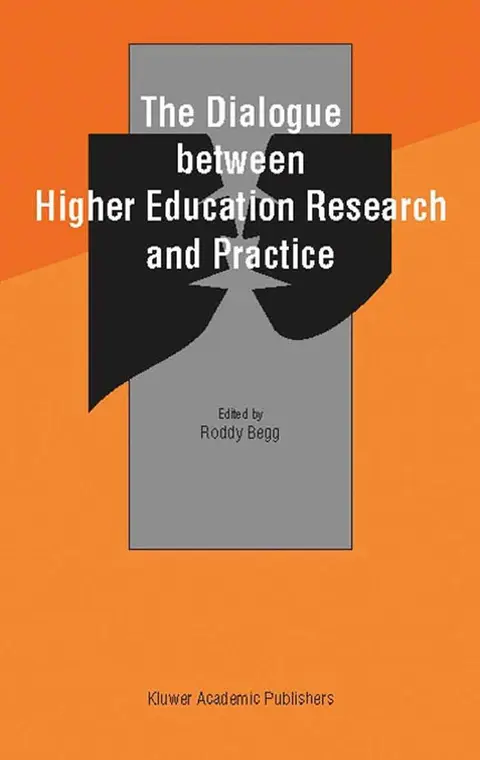 Cover of The Dialogue Between Higher Education Research and Practice