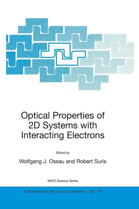 Cover of Optical Properties of 2D Systems with Interacting Electrons
