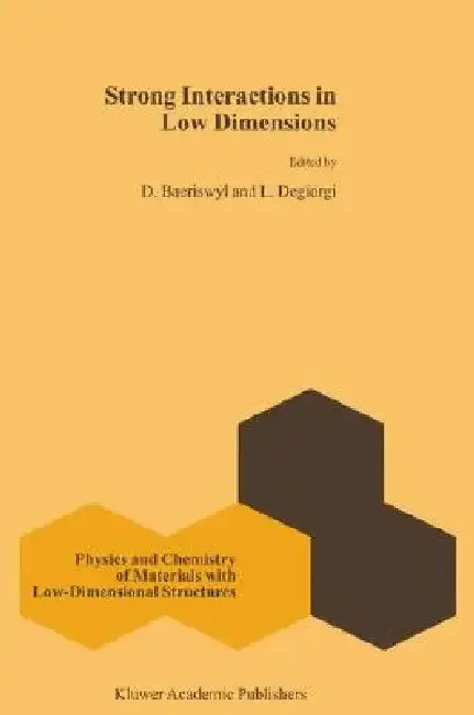 Cover of Strong Interactions in Low Dimensions