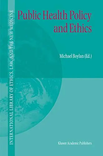 Cover of Public Health Policy and Ethics