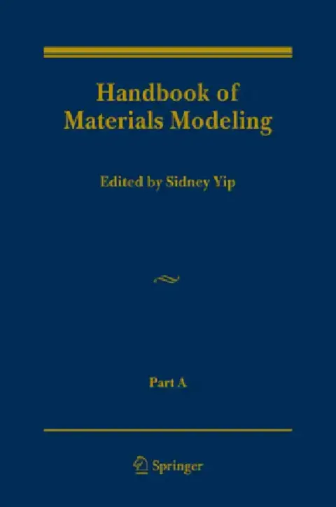 Cover of Handbook of Materials Modeling