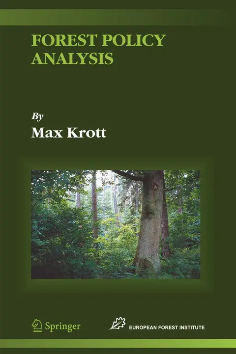 Cover of Forest Policy Analysis