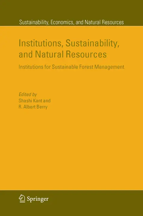 Cover of Institutions, Sustainability, and Natural Resources