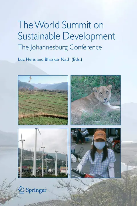 Cover of The World Summit on Sustainable Development