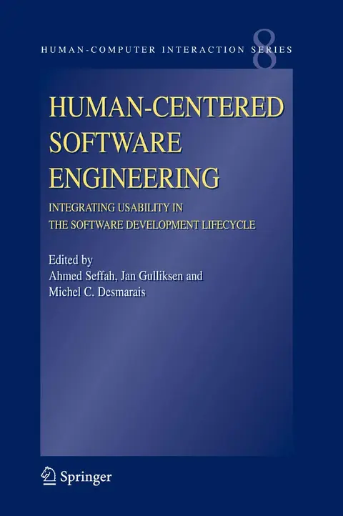 Cover of Human-Centered Software Engineering - Integrating Usability in the Software Development Lifecycle