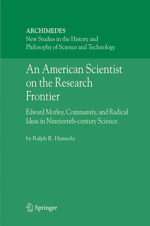 Cover of An American Scientist on the Research Frontier