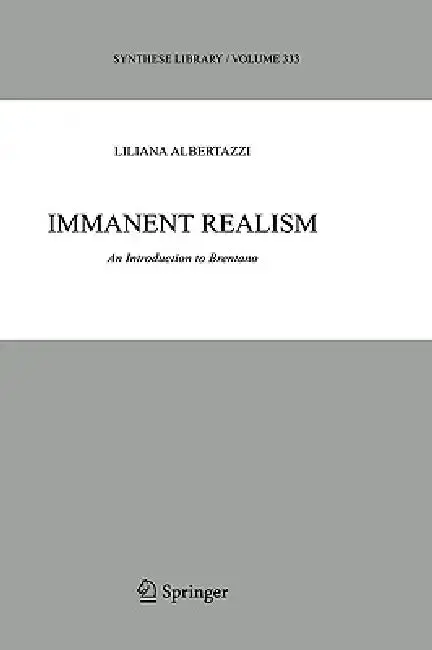 Cover of Immanent Realism